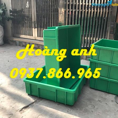 Ảnh Thùng B9( sóng nhựa bít), hộp nhựa, khay nhựa, thùng B9 sản xuất nhựa PP UV, thùng công nghiệp