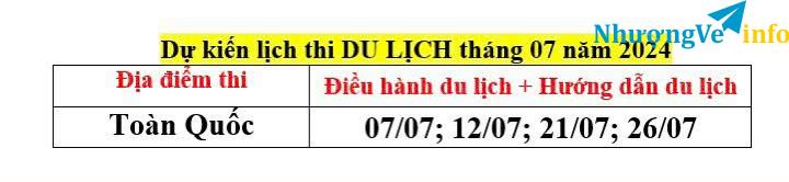 Ảnh CHỨNG CHỈ HƯỚNG DẪN VIÊN QUỐC TẾ& NỘI ĐỊA 0328874661 CHỨNG CHỈ ĐIỀU HÀNH TOUR DU LỊCH QUỐC TẾ & NỘI ĐỊA 0328874661 THI CHỨNG CHỈ NGHIỆP VỤ Hướng dẫn viên và Điều hành tour du lịch Toàn quốc