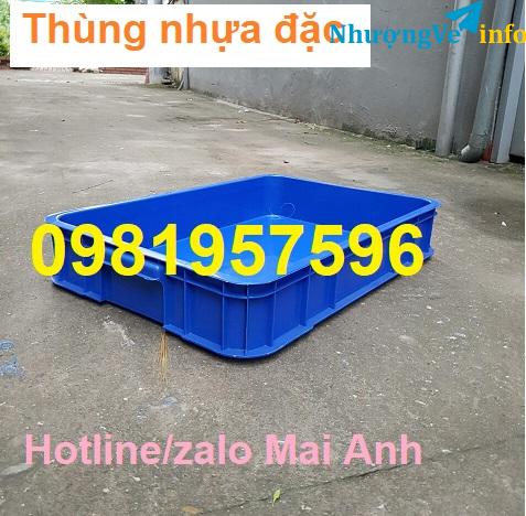Ảnh Thùng nhựa đặc, sóng nhựa bít, thùng nhựa công nghiệp, sóng bít, sóng nhựa công nghiệp