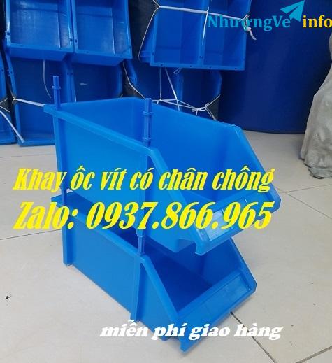 Ảnh Khay coÌ chân chôÌng maÌu trăÌng, khay duÌng phân xươÌng cơ khiÌ, khay phân loaÌ£i đôÌ cơ khiÌ