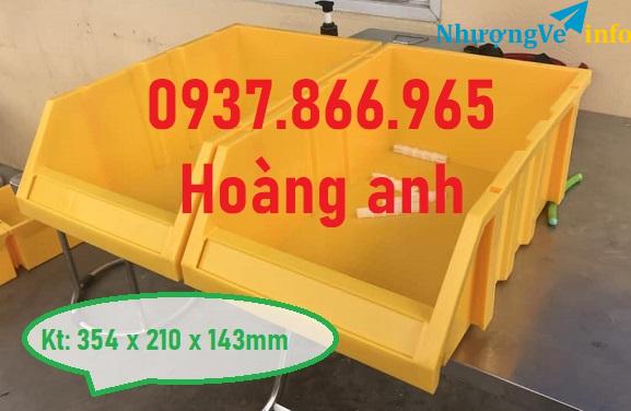 Ảnh Kệ đựng linh kiện,khay đựng lih kiện A9, khay vát đầu, khay nuôi cua, khay nhựa vát đầu màu xanh có chân chống