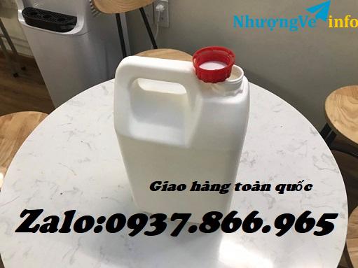 Ảnh Can hóa chất, can 5l dẹt, sản xuất can số lượng lớn, can tại hà nội