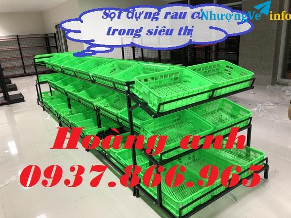 Ảnh Nơi bán sọt nhựa rỗng, sóng nhựa hở, sọt nhựa, khay nhựa, giá sọt đựng rau củ, khay nhựa cao 15cm