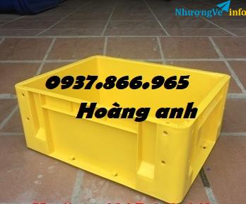 Ảnh Thùng nhựa đặc BL001, thùng nhựa, sóng nhựa bít công nghiệp