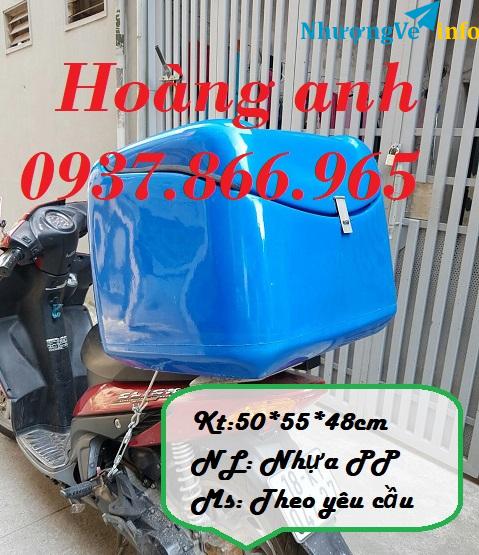 Ảnh Nhận sản xuất thùng chở hàng, thùng giao cơm, thùng giao hàng, thùng chở hàng có mút giữu nhiệt