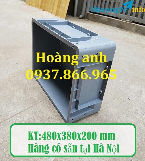 Ảnh Bán thùng đặc tại hà nội, thùng đặc hình vuông, thùng nhựa đựng hàng hóa, khay BL001