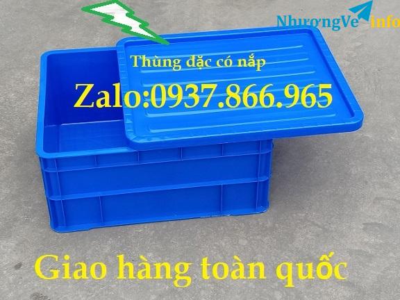 Ảnh Mua thùng nhựa có nắp ở đâu, thùng đựng đồ cơ khí, hộp nhựa, thùng b8