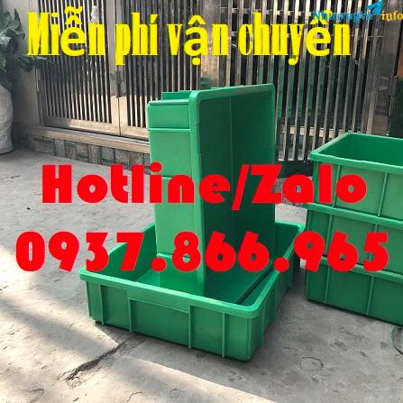 Ảnh Giá thùng b9, thùng đặc, hộp nhựa tại hà nội, khay nhựa đặc cơ khí