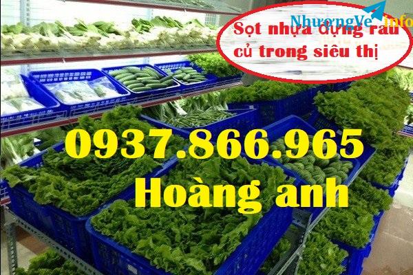 Ảnh Sọt nhựa phân loại sản phẩm, sọt dúng trong của hàng viet grap, sọt chứa ản phẩm phòng lạnh