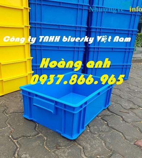 Ảnh Mua thùng nhựa có nắp ở đâu, thùng nhựa ,khay đặc- sóng nhựa bít