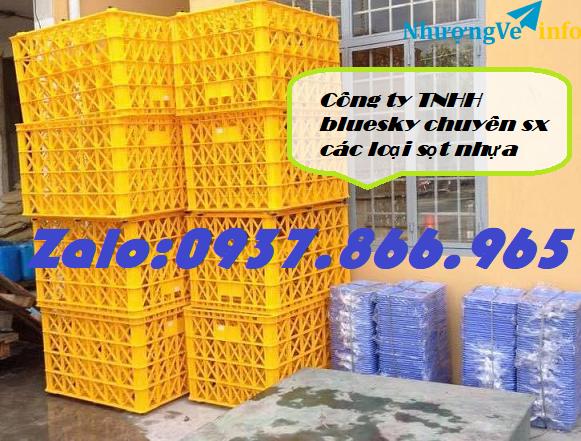 Ảnh Sọt có bánh xe dưới đáy, thùng nhựa rỗng, sọt giao hàng, mua sọt kích thước lớn ở đâu