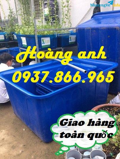 Ảnh Thùng dùng nhuộm vải, thùng làm bể lọc nước, thùng tròn dung tích 1000l