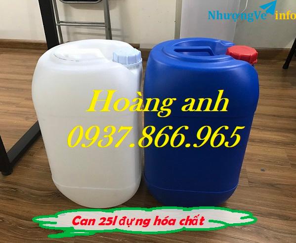 Ảnh Bán can nhựa, can đựng dung dịch lỏng, can nhựa HPDE,can nhựa , Mua can nhựa tại hà nội