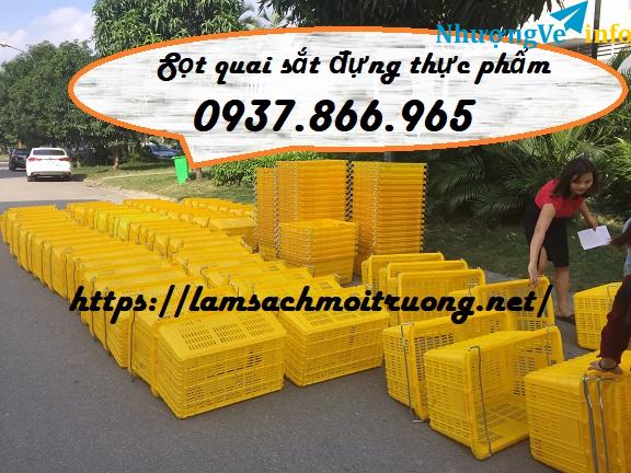 Ảnh Bán sọt nhựa đựng hàng nông sản, sọt nhựa đựng thực phẩm trong nhà hàng