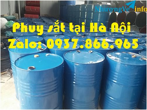 Ảnh Mua phuy cũ tại hà nội, phuy mới, thùng phuy, thùng phuy cũ, phuy sắt tráng men, phuy làm bè