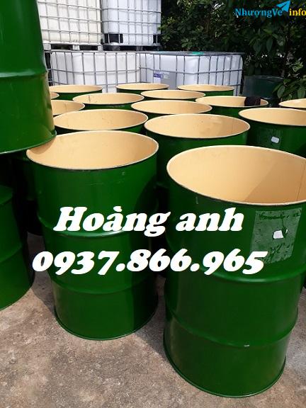 Ảnh Bán thùng phuy cũ, thùng phuy sắt cũ, phuy sắt tại Hà Nội, phuy cũ độ mới 80% trở lên