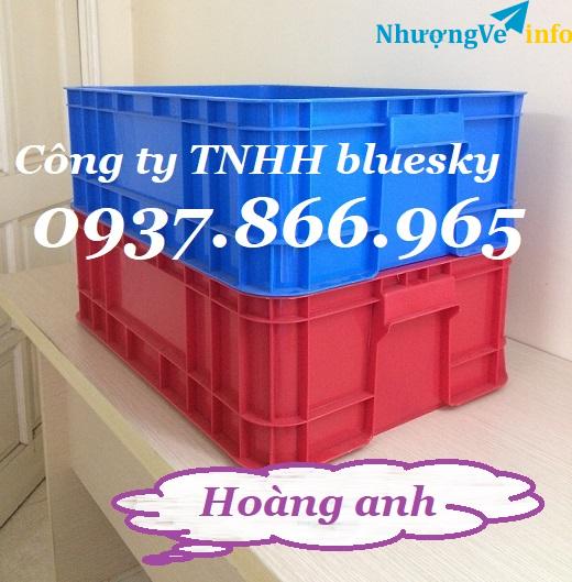 Ảnh Giá thùng xanh dùng trong nhà máy, thùng dùng trong các xí nghiệp, thùng nhựa dùng trong các nhà máy
