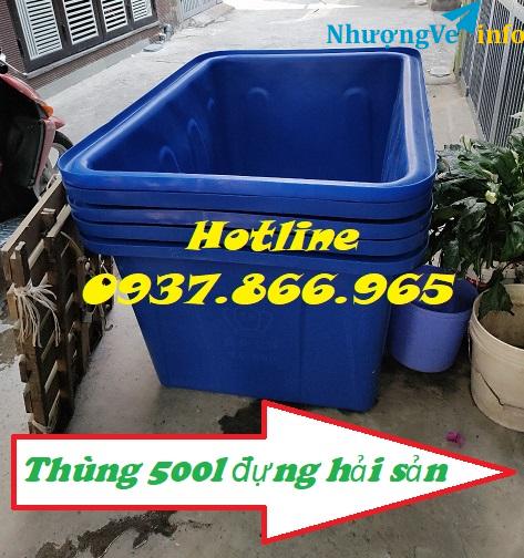 Ảnh Thùng dùng xử lý nước thải, thùng dung tích lớn nhuộm vải, thùng đựng hải sản tươi sống