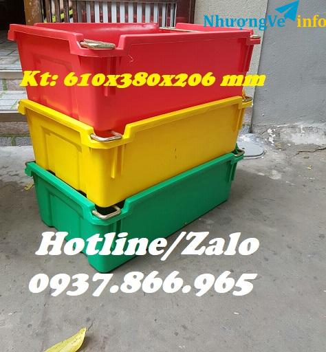 Ảnh Thùng A2, thùng cơ khí có quai sắt 2 đầu, hộp cơ khí, khay cơ khí đặc, khay nhựa