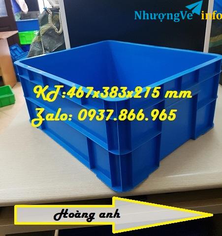 Ảnh Thùng cơ khí, thùng nhựa B8, thùng cơ khí, hộp nhựa, thùng nhựa, khay nhựa