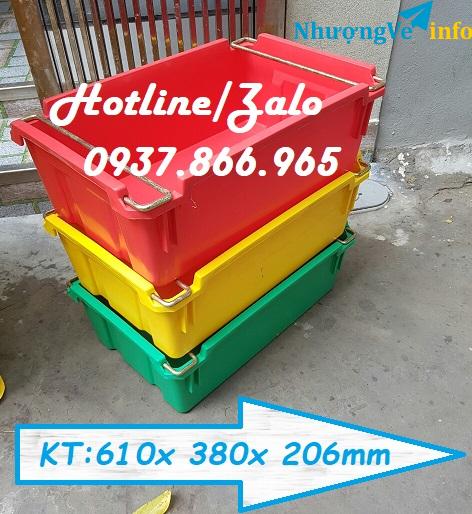 Ảnh Thùng rác nhựa HPDE, thùng rác 60l, thùng rác có 4 bánh, thùng rác nhựa, thùng thu gom rác thải tại nơi công cộng