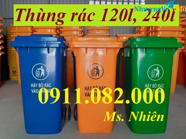Ảnh Đầu năm giảm giá thùng rác 120l 240l 660l mừng khai trương_lh 0911082000