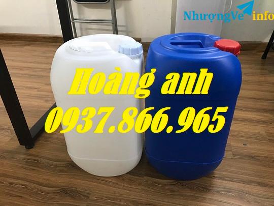 Ảnh Can 25l,  can  đưÌ£ng dung diÌ£ch loÌng, can nhưÌ£a, can hoÌa châÌt, can nhưÌ£a HDPE