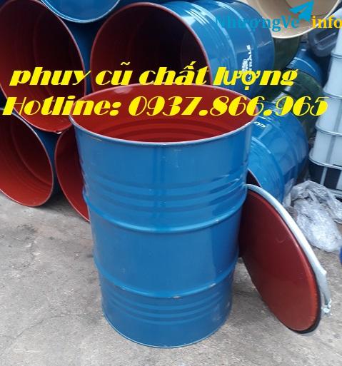 Ảnh BaÌn phuy cuÌ taÌi sưÌ duÌ£ng, phuy cuÌ giaÌ reÌ, phuy cuÌ, phi săÌt, phi mơÌi, baÌn phuy săÌt, thuÌng phuy