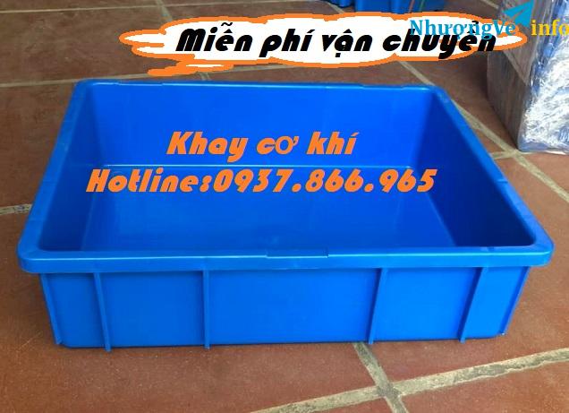 Ảnh BaÌn thuÌng nhưÌ£a đăÌ£c kim khiÌ, khay nhưÌ£a công nghiêÌ£p, khay nhưÌ£a HPDE, khay nhưÌ£a B9