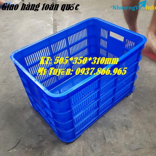 Ảnh Sóng nhựa hở cỡ lớn, sọt nhựa đáy đặc tại Hà Nội, bán sọt đáy đặc toàn quốc