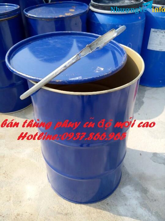 Ảnh Phuy săÌt, thuÌng phuy săÌt cuÌ, baÌn phuy săÌt taÌ£i HaÌ NôÌ£i, phuy năÌp mơÌ cuÌ, phuy cuÌ