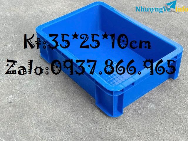 Ảnh Thùng cơ khí, khay nhựa nguyên sinh, khay nhựa bít