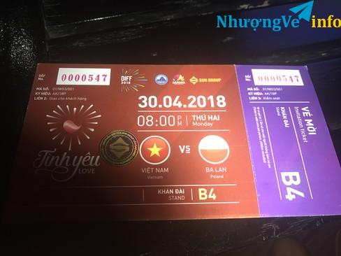 Ảnh Vé xem lễ hội pháo hoa đà nẵng 2018