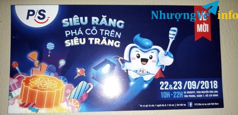 Ảnh Vé tham dự sự kiện Siêu răng phá cỗ trên siêu trăng